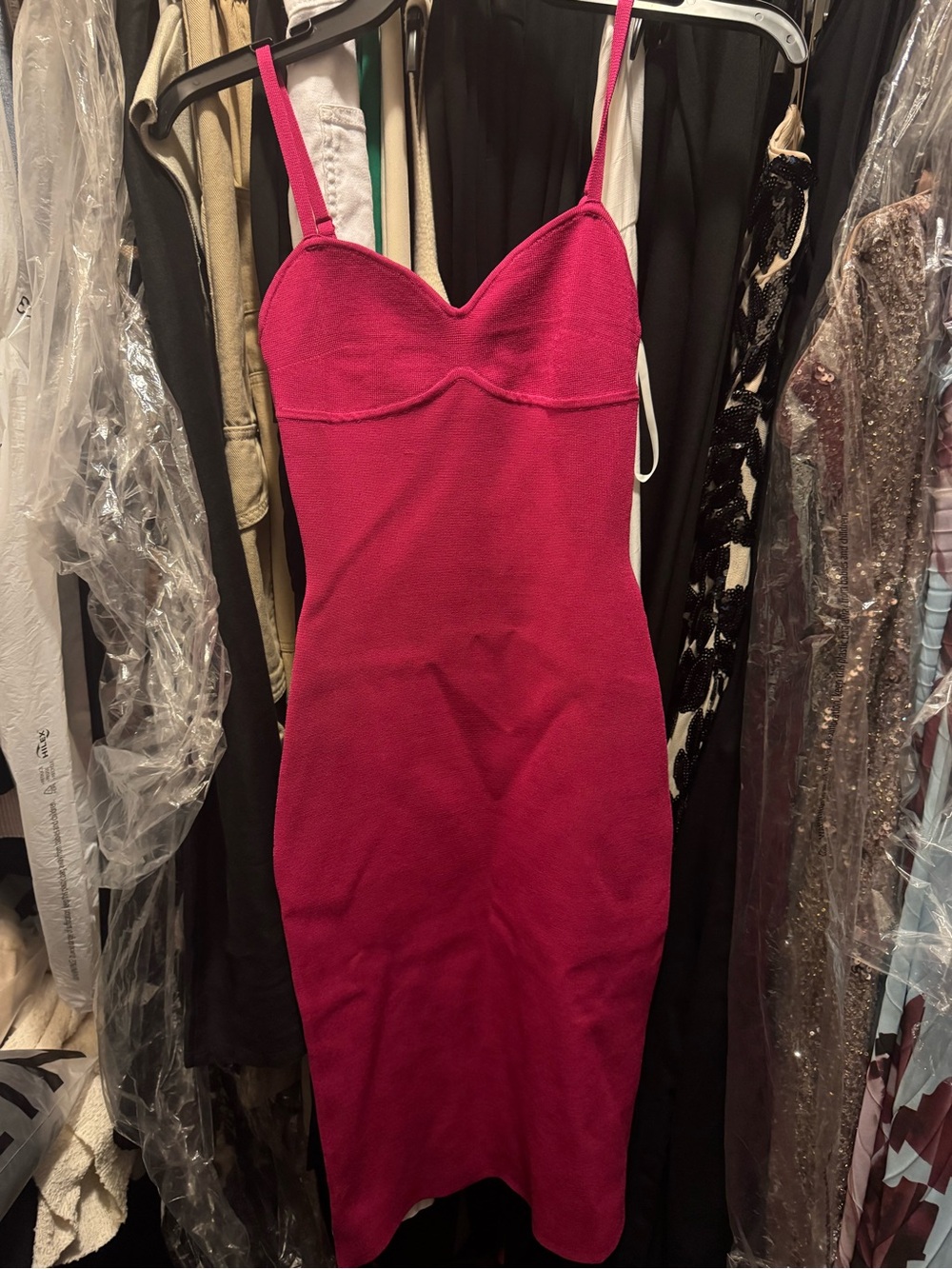 Aritzia Babaton lariat dress